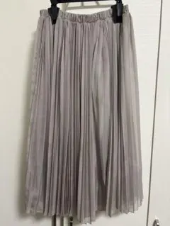 URBAN RESEARCH グレー プリーツスカート