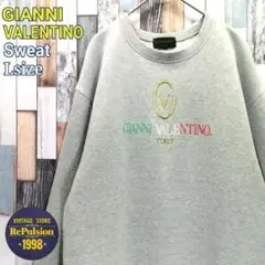 GIANNI　VALENTINO　ジャンニヴァレンチノ　スウェット　刺繍