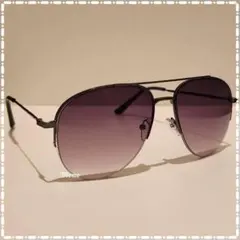 ◀︎ティアドロップ型 サングラス グレーグラデーション 男女兼用 グラサン