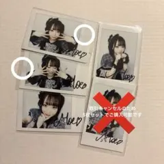 PixelRibbon 黒崎萌 生誕チェキ まとめ売り - メルカリ