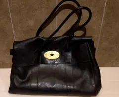 Mulberry マルベリー レザー トートバッグ ブラックのサムネイル