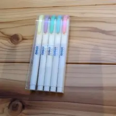 新品未使用　MILDLINER マーカーセット 5本