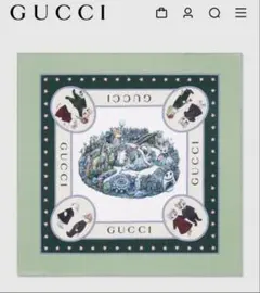 新品・未使用 GUCCI ヒグチユウコ ハンカチのサムネイル