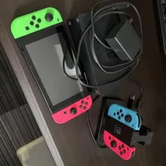 Nintendo Switch ネオンピンク/ネオングリーン 本体