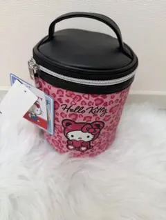 ★新品タグ付き★Hello Kitty レオパード柄収納ケース