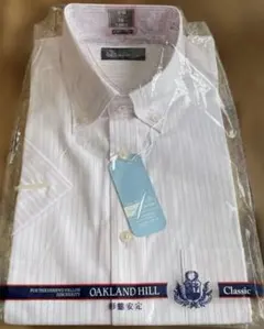 OAKLAND HILL 形態安定　 　　半袖ワイシャツ　　38
