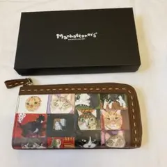未使用◇Manhattaner's◇ティンクルパース◇ラウンド長財布◇ゴールド