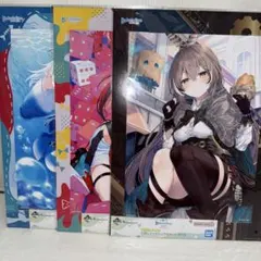 ホロライブ ビジュアルボードセット 中古】【未開封】【セット】 「一番くじ ホロライブ vol.3