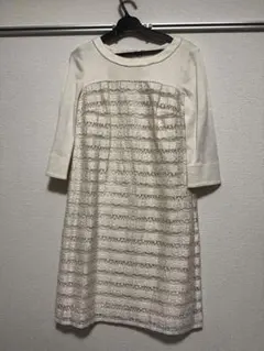 KUMIKYOKU ホワイト ワンピース