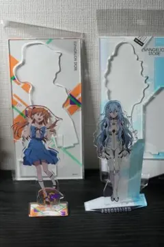 EVA STORE カラーアクスタ／綾波レイ＆惣流アスカラングレー(2個