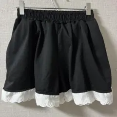 n.k atelier Lace shorts ブラック - メルカリ