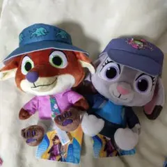 ズートピア ぬいぐるみ ジュディ ニック