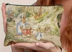 【数量限定】可愛い✨ピーターラビット お化粧ポーチ