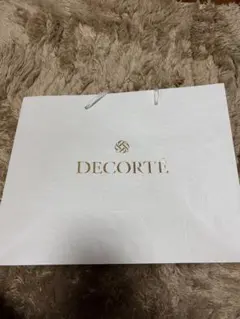 DECORTE ショップ袋 大 ホワイトのサムネイル