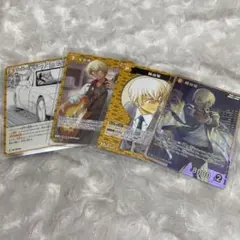 名探偵コナンカードゲーム 降谷零/安室透/バーボンSR4枚セット - メルカリ