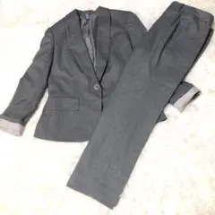 [未使用級]ザスーツカンパニー　現行モデル　洗える　パンツスーツセットアップ　紺 THE SUIT COMPANY（ザ・スーツカンパニー）の「＜ウォッシャブル