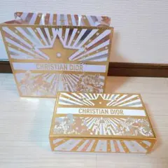 【美品】ディオール　Dior ギフトボックス　空箱　ショッパー　限定