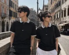 NIKE ポロシャツ ブラック グレーのサムネイル
