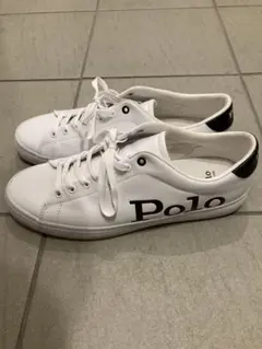 Polo Ralph Lauren ホワイト スニーカー　値下げのサムネイル