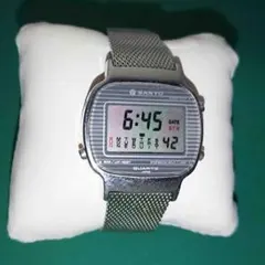 【動作美品】 SANYO FM AM 2バンド ラジオ腕時計 【日本製】 動作美品】 SANYO FM AM 2バンド ラジオ腕時計 【日本製