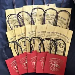 TWG tea ショッパー　3サイズ 13枚セット