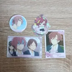 ホリミヤ 柳明音 缶バッジ カード ステッカー セット