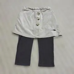 63.petit main ミッフィー コーデュロイ スカッツ 90cm