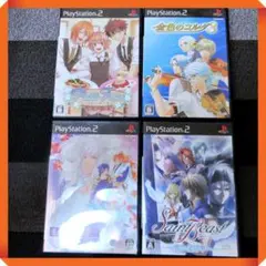 PS2ソフト【乙女ゲー】４本 遙かなる時空の中で、金色のコルダ 動作確認済み