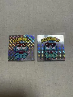 サンリオキャラクターズマンシール　 ハンギョドン シール　2枚　セット　ロッテ