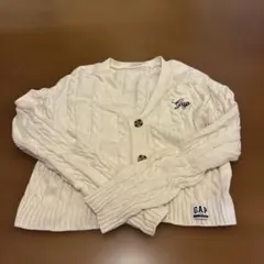 GAP ケーブルニット カーディガン ホワイトのサムネイル