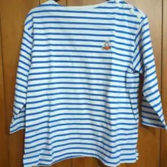 スタディオクリップ　ミッフィー　青白ボーダー長袖Tシャツ