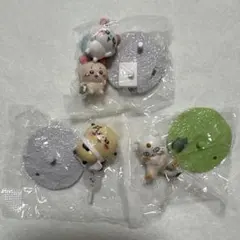 ちいかわ チョコサプ モモンガ 古本屋(カニちゃん) ラッコ あのこ 3点セット