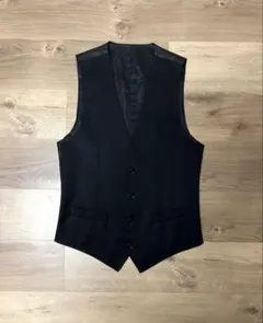 極美品 DOLCE&GABBANA ブラック クリスタル付き ベスト ジレ - メルカリ