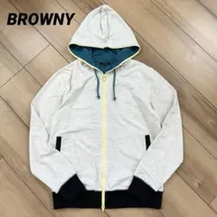 BROWNY ブラウニー フルジップパーカー M メンズ 長袖 フード WEGO