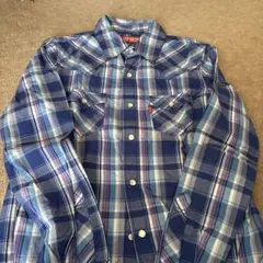 Levi’s Red Tab ブルーチェックシャツ
