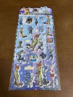 ズートピア ぷっくり立体シール　ディズニー
