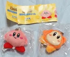 ガチャ　星のカービィ　ぬいぐるみチャーム　カービィ　ワドルディ　2種セット