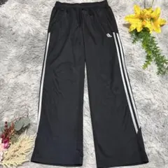 アディダス クライマライト トラックパンツ ジャージ 下 黒 シルバー L