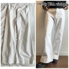 1970年代アメリカ軍 ヴィンテージミリタリー フレアパンツ