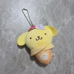 ポムポムプリン アイスクリーム マスコット ストラップ