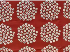 marimekkoマリメッコ★はぎれ生地 プケッティpuketti　布　生地　赤