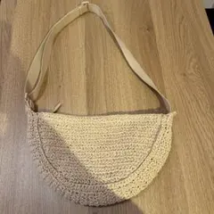 ★新品★ユニクロ★ラウンドミニショルダーバッグ クロシェ