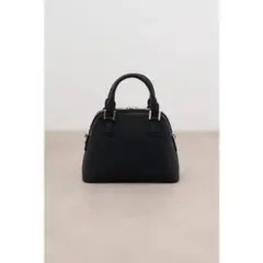 AZUL by moussyレザーハンドバッグショルダーバッグ （ブラック）