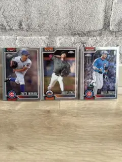 Topps Chrome 今永昇太 千賀滉大 鈴木誠也 3枚セット