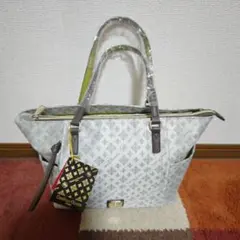 CHRISTIAN OTHIER ショルダーバッグ ホワイト/グリーン