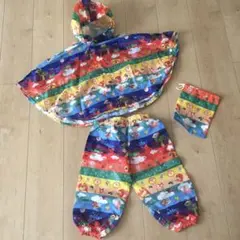 DADWAY レインコート ポンチョ 90㎝