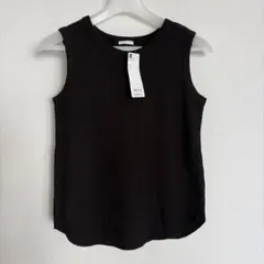 GU ブラック タンクトップ L