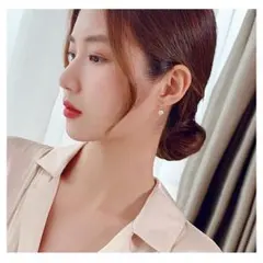 淡水パールピアス 上品 高見え シンプル フォーマル対応 ニッケルフリー