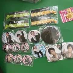 浅沼晋太郎　下野紘 リボンバンド　AD-LIVE 2016 2015 缶バッジ