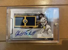 Topps Garrett Mitchell サイン入りデュアルレリックカード